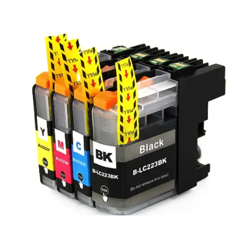 Latest Price Compatible Ink Cartridge LC223 LC 223 for Brother J4420DW/J4620DW/4625DW/5320DW/5620DW/5625DW/5720DW Full Dye Ink