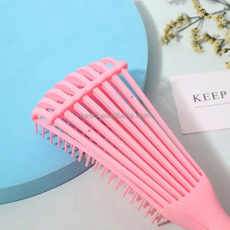 Detangling Hair Brushes. Eggdetangling Brush Detangler Haid Set Stretch Dark Pink Detangle Detangel With Logo Detanglibg For Wig