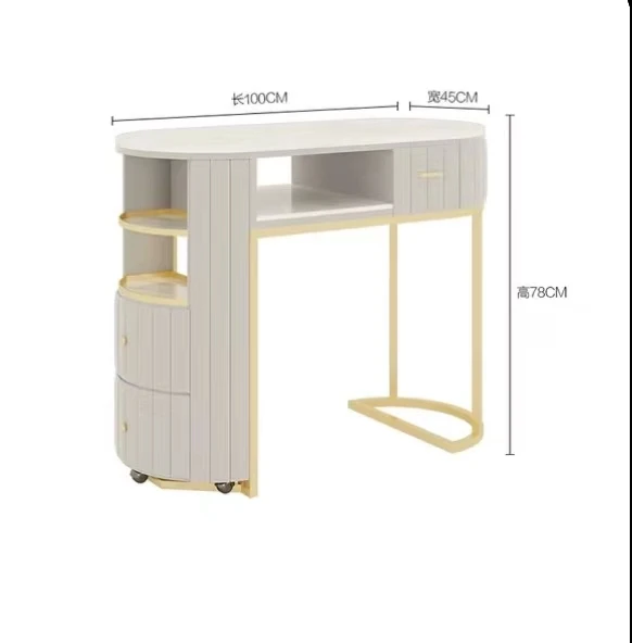 Cheap Nail Salon Furniture Set Manicure Nail Table and Chair Set Nails Table Salon Manicure Furniture