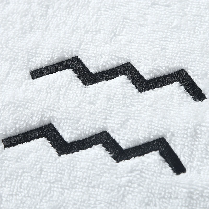 Good quality 100 cotton white towel five star hotel bath towel