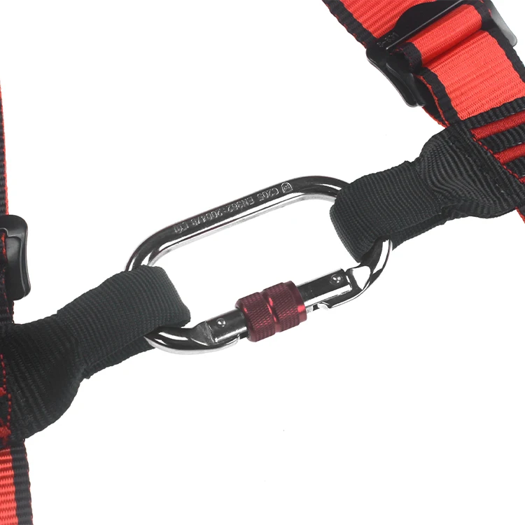 High Altitude Roofing Safety Body Harness for Aerial Work Construction Scaffolding Factory Direct Fall Protection Harness