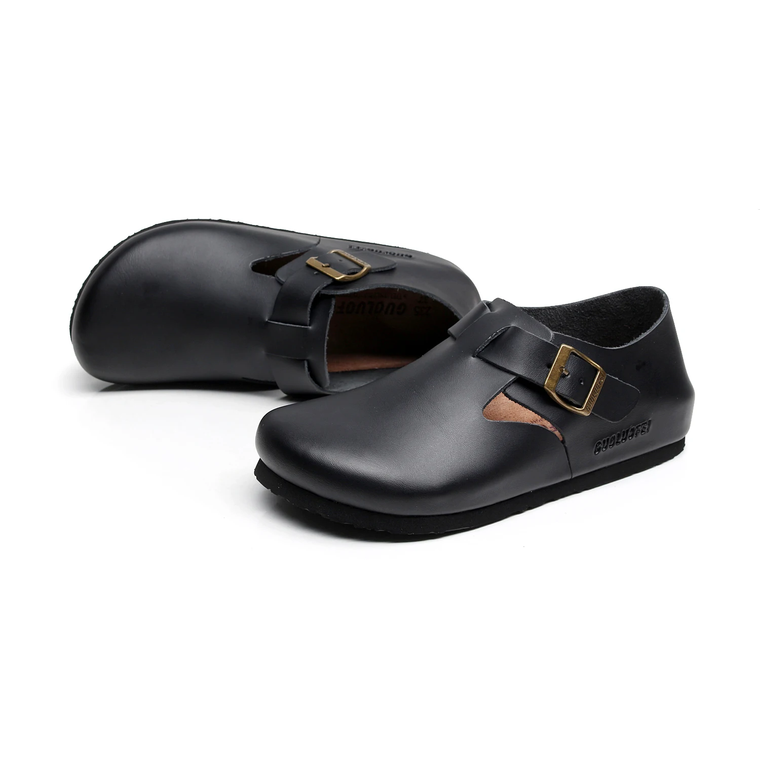 New Casual Solid Color Cork Flat Shoes For Women And Men Non-slip Cork Slippers For All Seasons  Unisex sandals