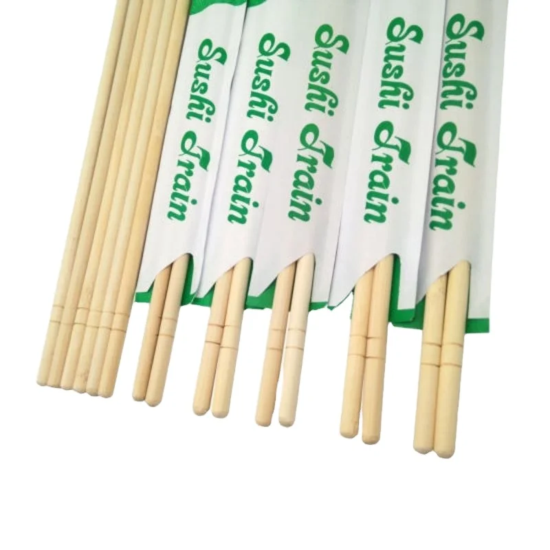 Premium Individually Wrapped Splinter-Less Smooth Wooden Chopsticks Traditional Japanese, Korean