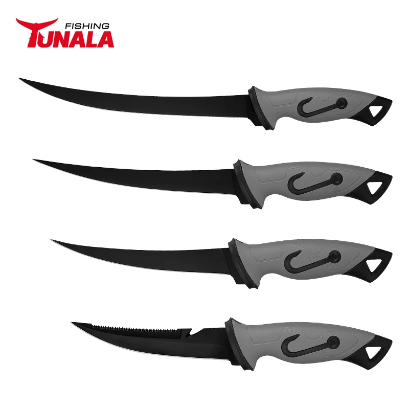 Fillet Knife Set , 4-Piece Professional Fishing Knife for Filleting and Boning