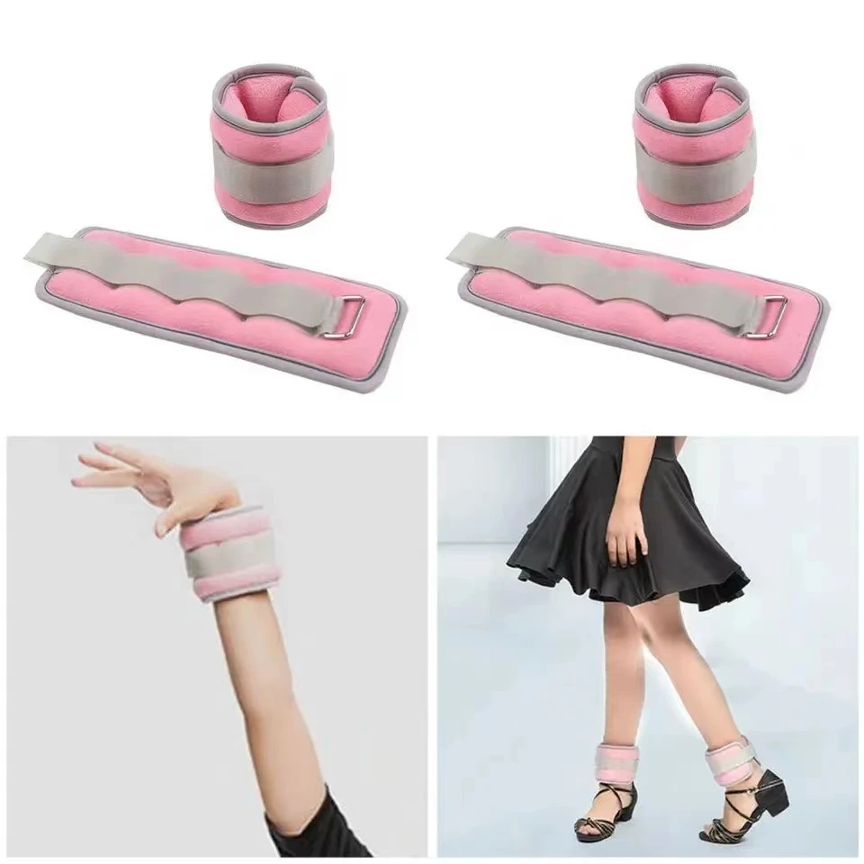 Ankle Weights for Sports Iron-filled Ankle Weights Sports Cuffs Foot/wrist Weights for Leg Arm Ankle for Dance for Running