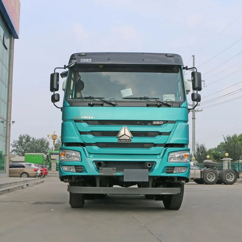 Good condition second hand sinotruk howo 6x4 Tractor Truck 375HP used mining tipper dump truck 10 wheeler for sale