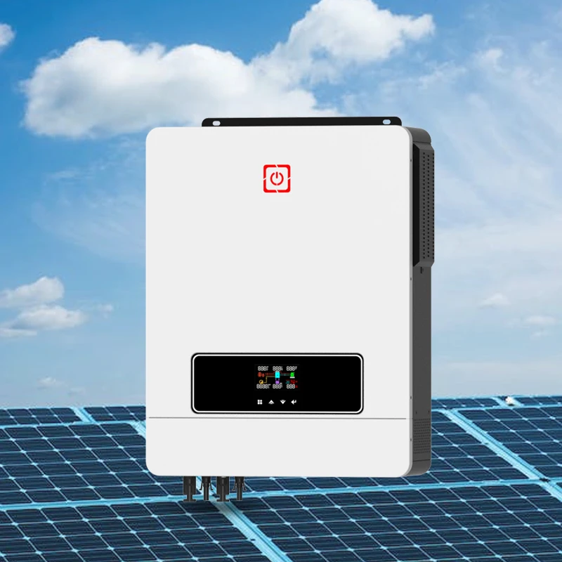 Wholesale Price Single Phase Hybrid Inverter 8kw 10kw On/ Off Grid Inverter  For Home Use