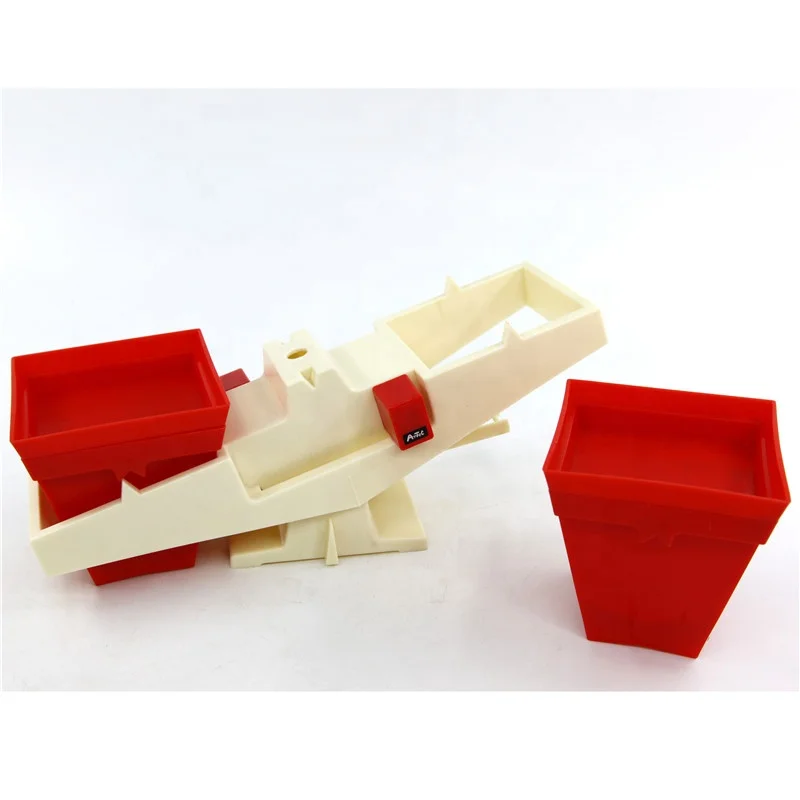 
Advanced plastic elementary two-pan balance of mathematics toy 