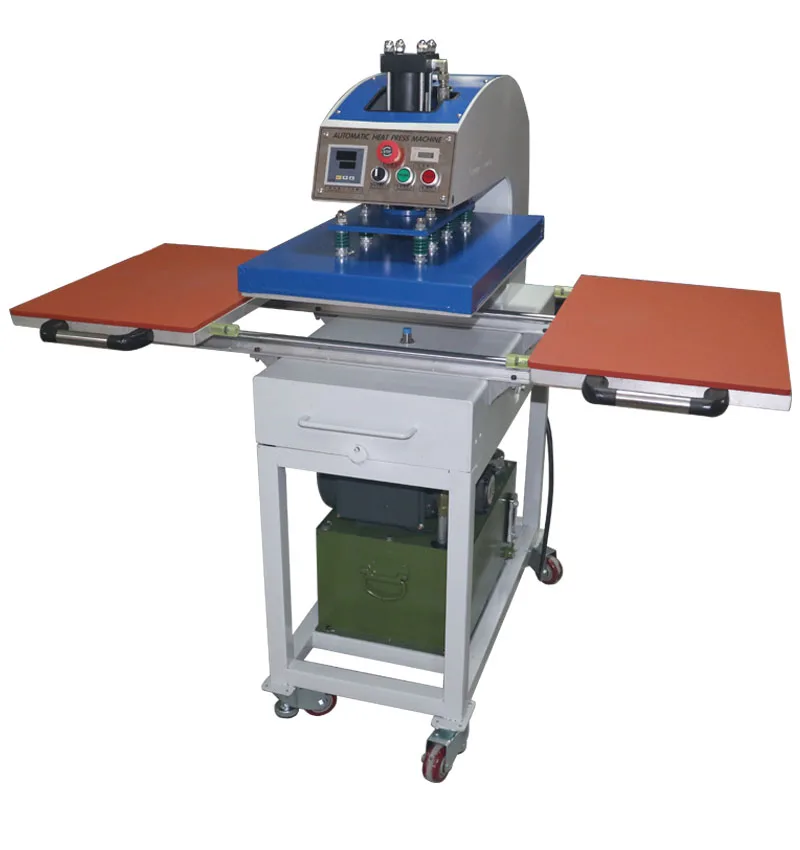 CE Certificate Oil Hydraulic Double Station  Semi Automatic Sublimation Heat Printing Machine 16*24 inch