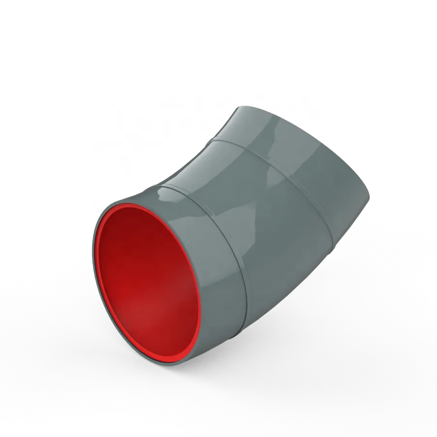 High quality wholesale factory sales sand cast Bimetal Hard-wearing carbon chromium alloy Compound Elbow for Thermal Power Plant