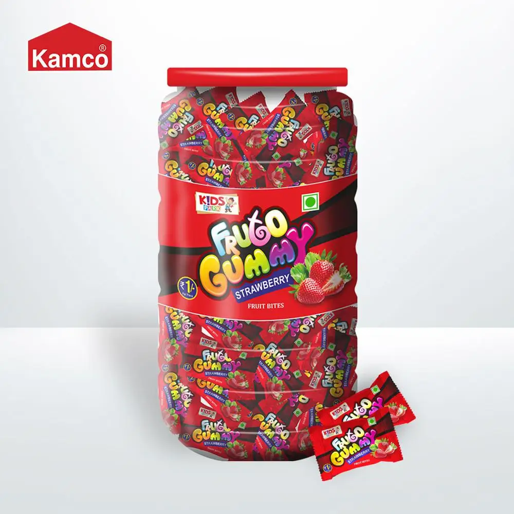 Конфеты для фруктов Fruito Gummy, конфеты хорошего качества для детей