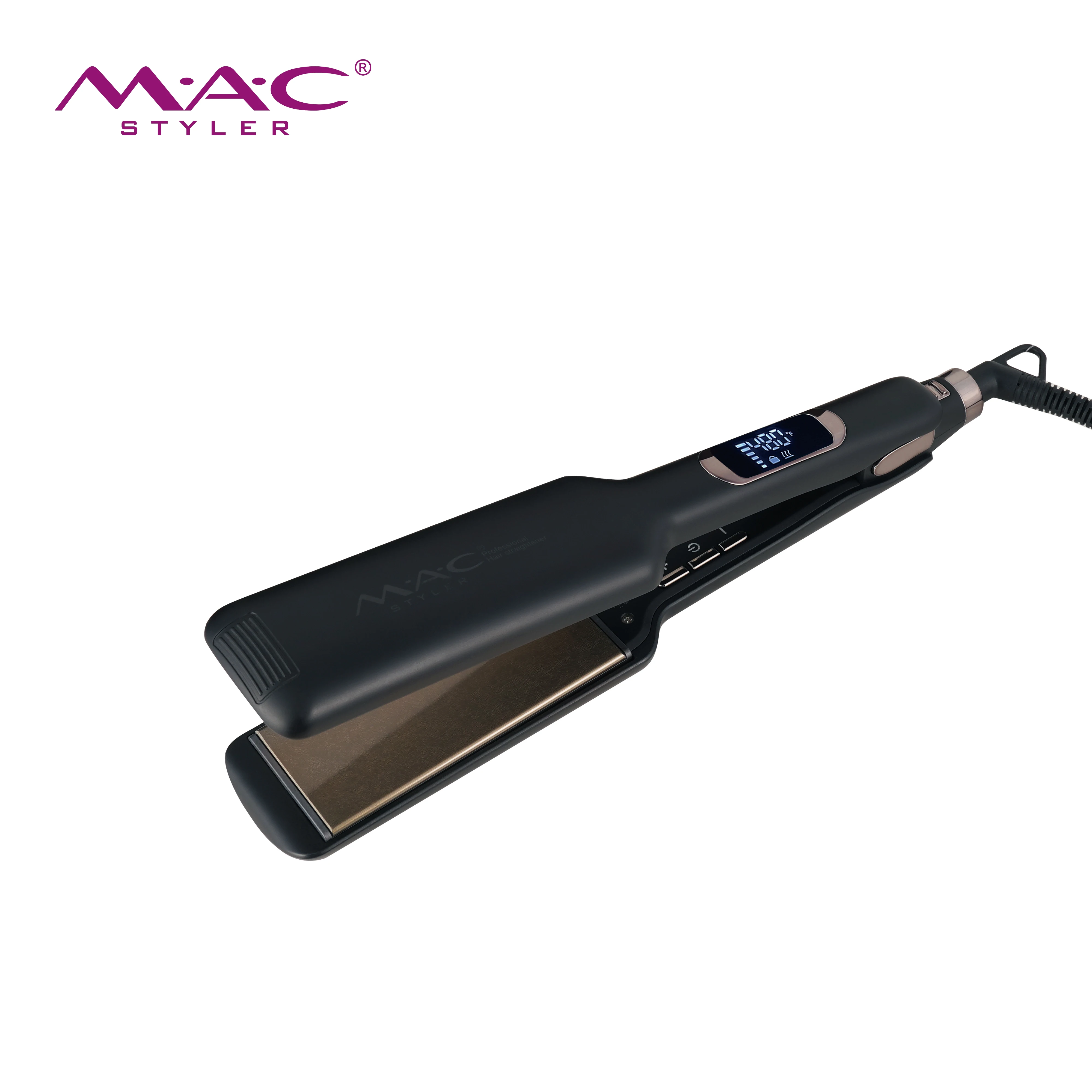Planchas De Cabello Profesional Salon Tools Styler Professional 480 Degrees Hair Straightener Wide Plate Titanium Flat Iron