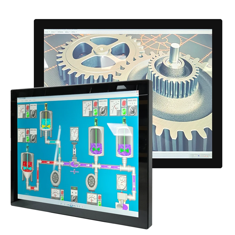 Open Frame LCD Display Advertising 1080P Frameless Media Player  Touch Screen touch screen lcd open frame monitor