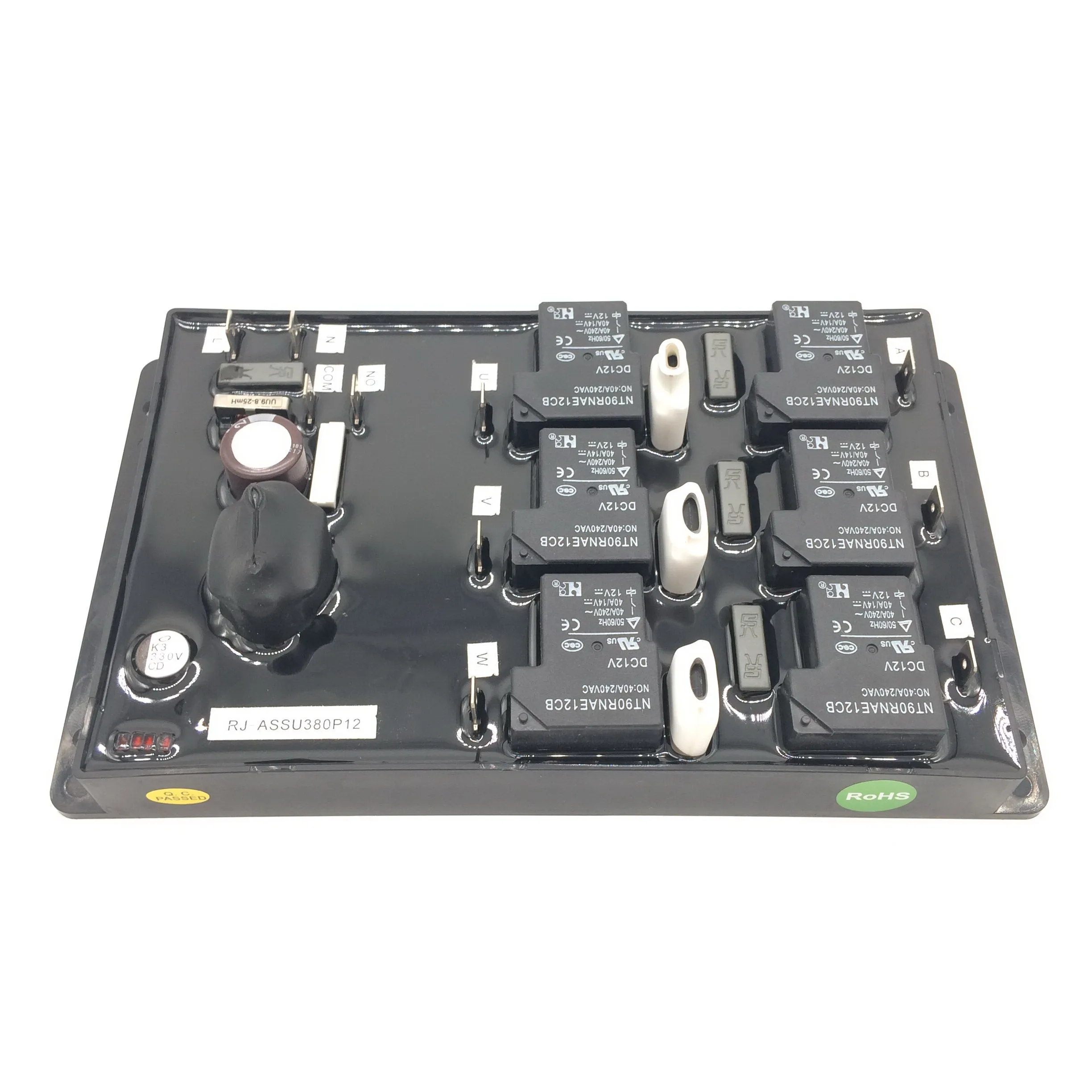 Smart three phase soft starter for all 380V air conditioners below 12HP without using any AC contactors