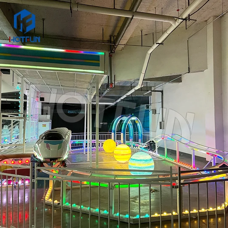 Trendy Factory Direct Amusement Park Rides Thrill Amusement Ride 12 Seats High-speed Rail Paradise Ride For Sale