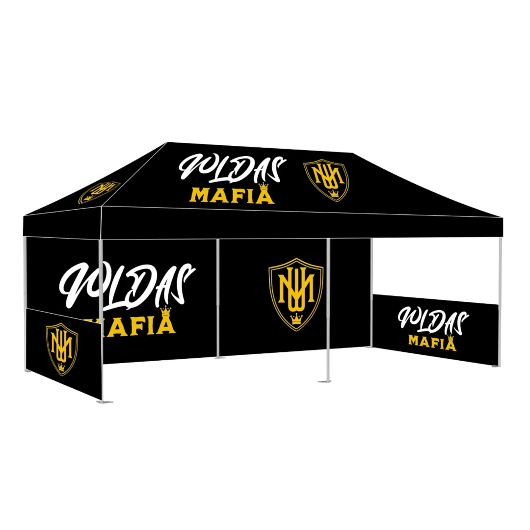 Maxcanopy Custom 10x10 10x20 20x20 50mm Commercial  Aluminum Frame Trade Show Tent Pop Up Canopy For Outdoor Event Advertising