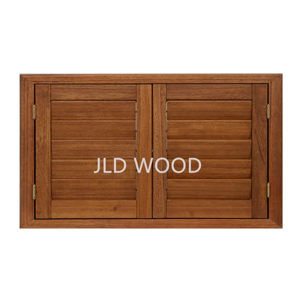 Wood plantation shutters for home decoration factory direct supply shutters wholesale