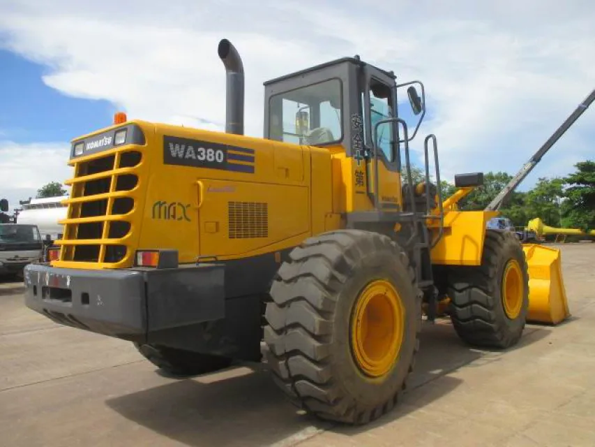 Guaranteed Quality Cheap price  KOMATS WA380-3 used komatsu wheel loader
