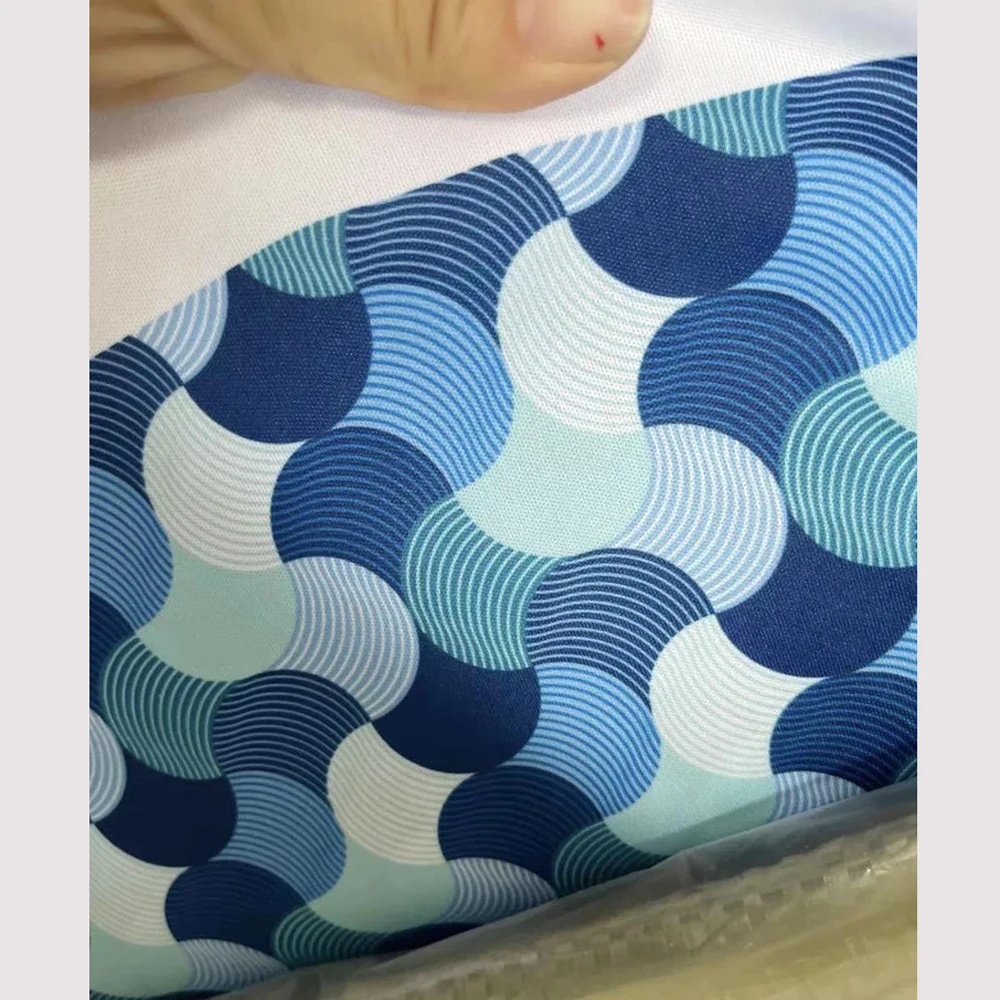 Custom Printed 100% Polyester PUL Laminated Fabric Waterproof Cloth Diaper Fabric