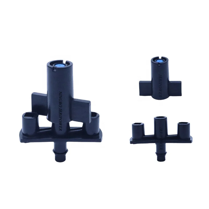 Misting Sprinkler Mini Nozzle Greenhouse fog mist fogger head 4/7mm Hose Barb Connector Irrigation Pipe Fittings