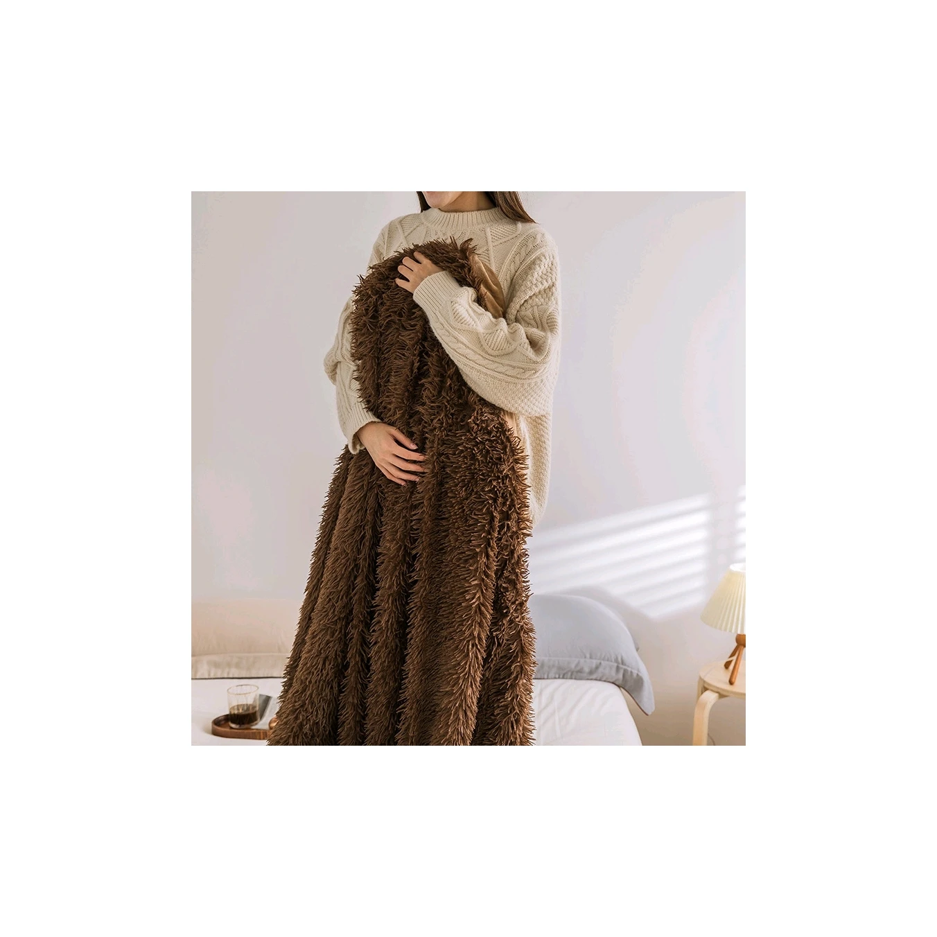 
100% Polyester cheap buy coral blanket throw fleece in bulk for winter 