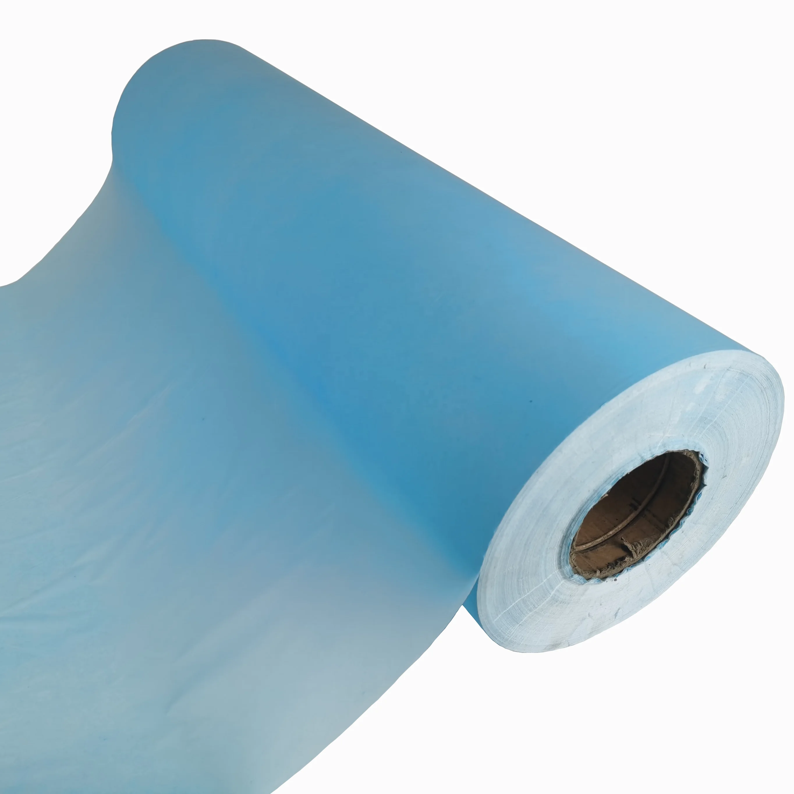 
OEM cast extrusion unbreathable pe film roll all white baby diapers 