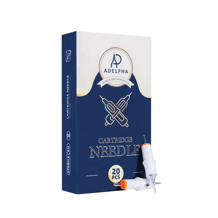 Tattoo Supplies 0.35Mm Rm.M1 Membrane Silicone Agulha De Tatuagem Universal Premium Disposable Cartridge Tattoo Needles