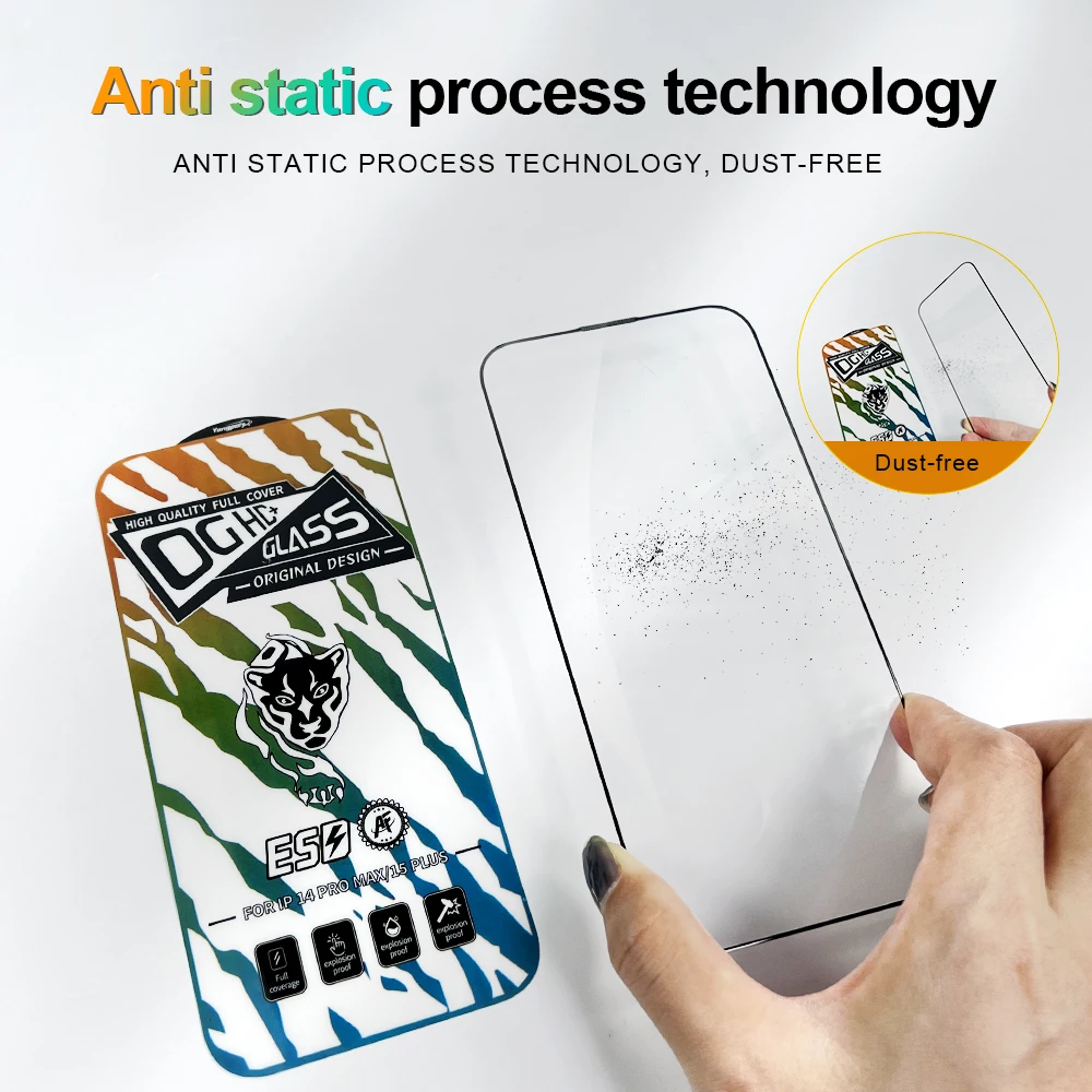 Ultra Clear Picture Mobile Phone High Aluminum Anti Dust Super 4K HD Screen Protector For Iphone 16 pro