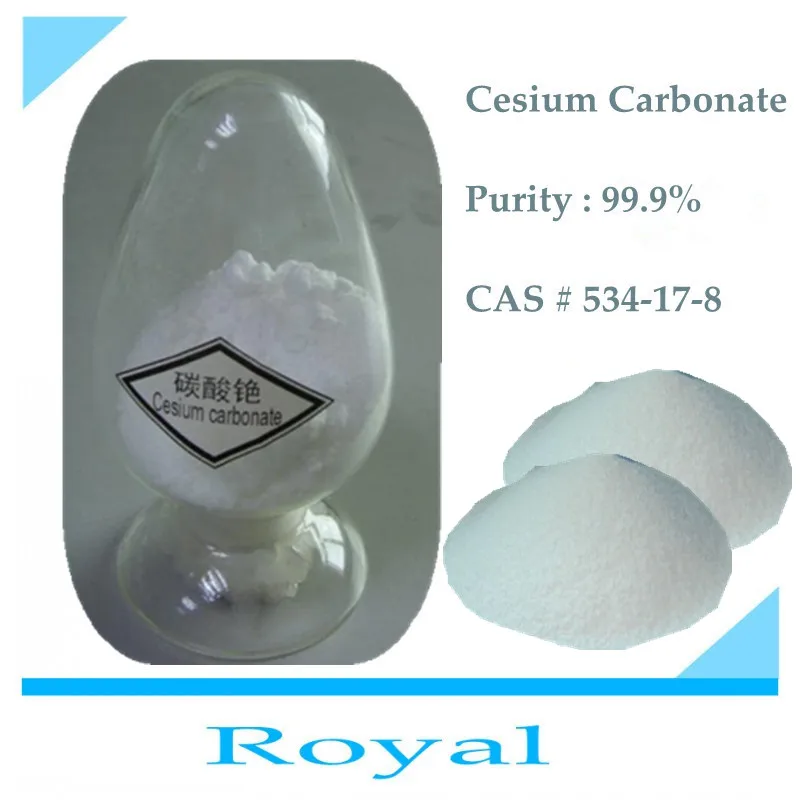 High Purity Caesium Carbonate 99.9% Cs2CO3