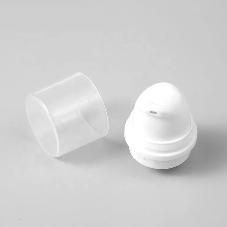 30ml 50ml 75ml White PP Plastic Airless Pump Bottle With Snap Lotion Pump Empty Cosmetic Container