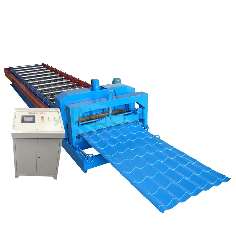 Высококачественная машина для черепицы цветная Стальная Формовочная Машина гальванизированная