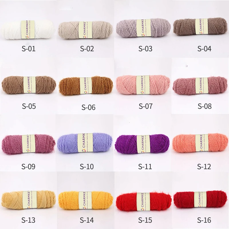 Good Quality Multiple Colors 100% Polyester Yarn for Knitting