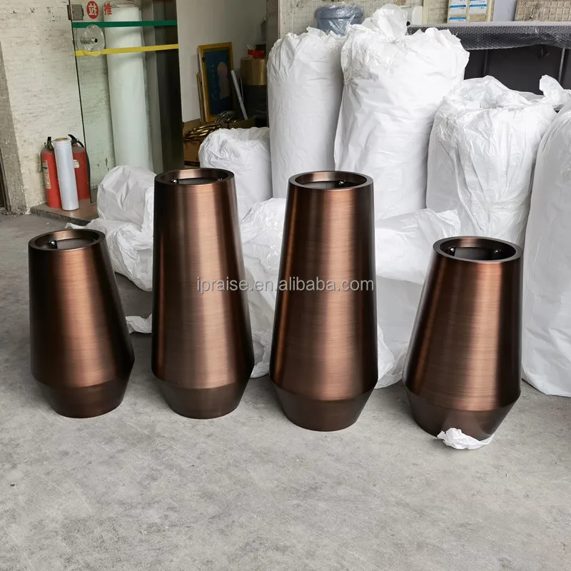 Wholesale modern home garden maceta decoration cylinder planter, matte flowerpot, plant flower pots
