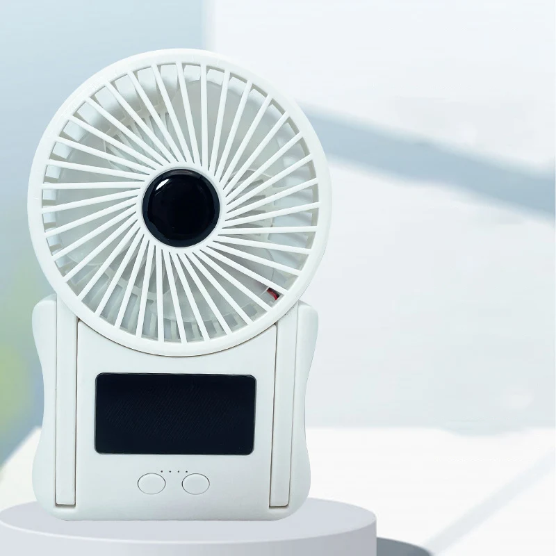 Air circulation fan Solar battery fan Aircirculating co oling strong wind blower Mini cooling air blower Small foldable fan