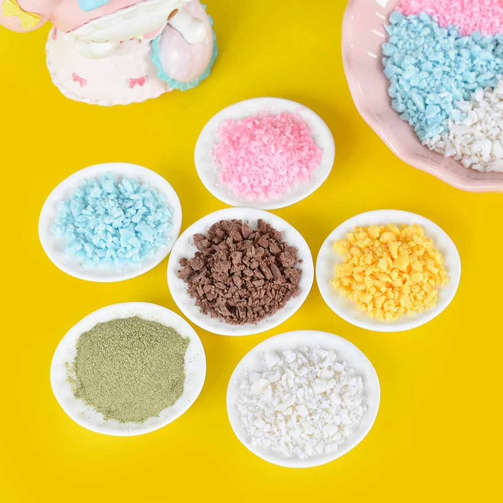 Wholesale Price Sweet Simulation Chocolate Slime Polymer Clay Sprinkles For DIY Crafts Making Cake Dessert Mud Decoration
