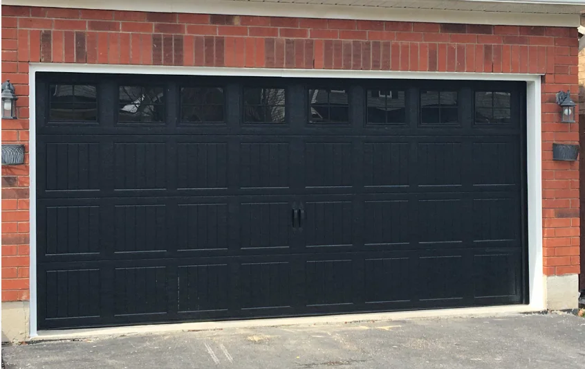 High Quality remote control automatic galvanized steel sectional roller shutter garage Doors