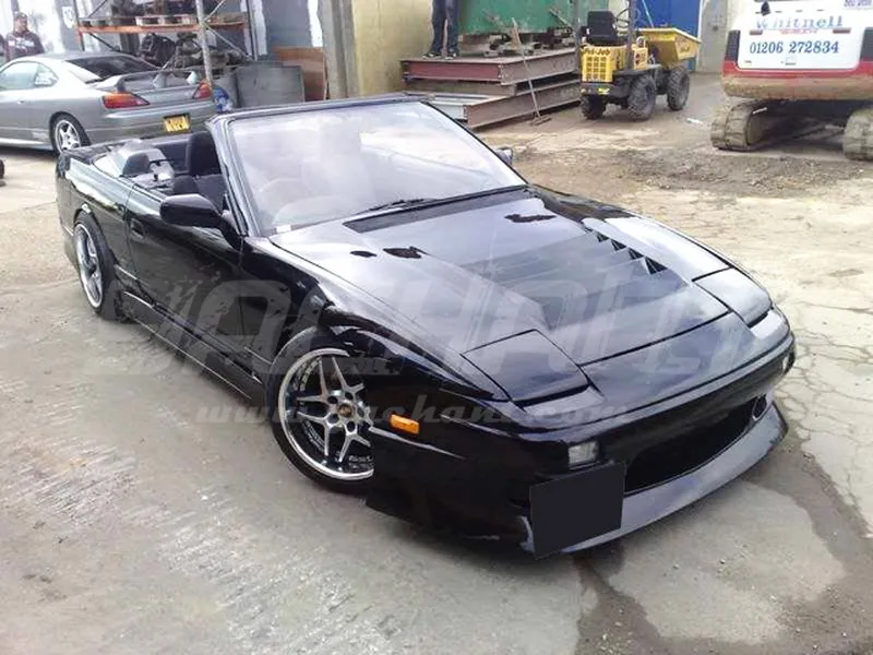 Trade Assurance Carbon Fiber Front Hoods Replacement Fit For 1989-1994 180SX RPS13 DMX Style Hood Bonnet