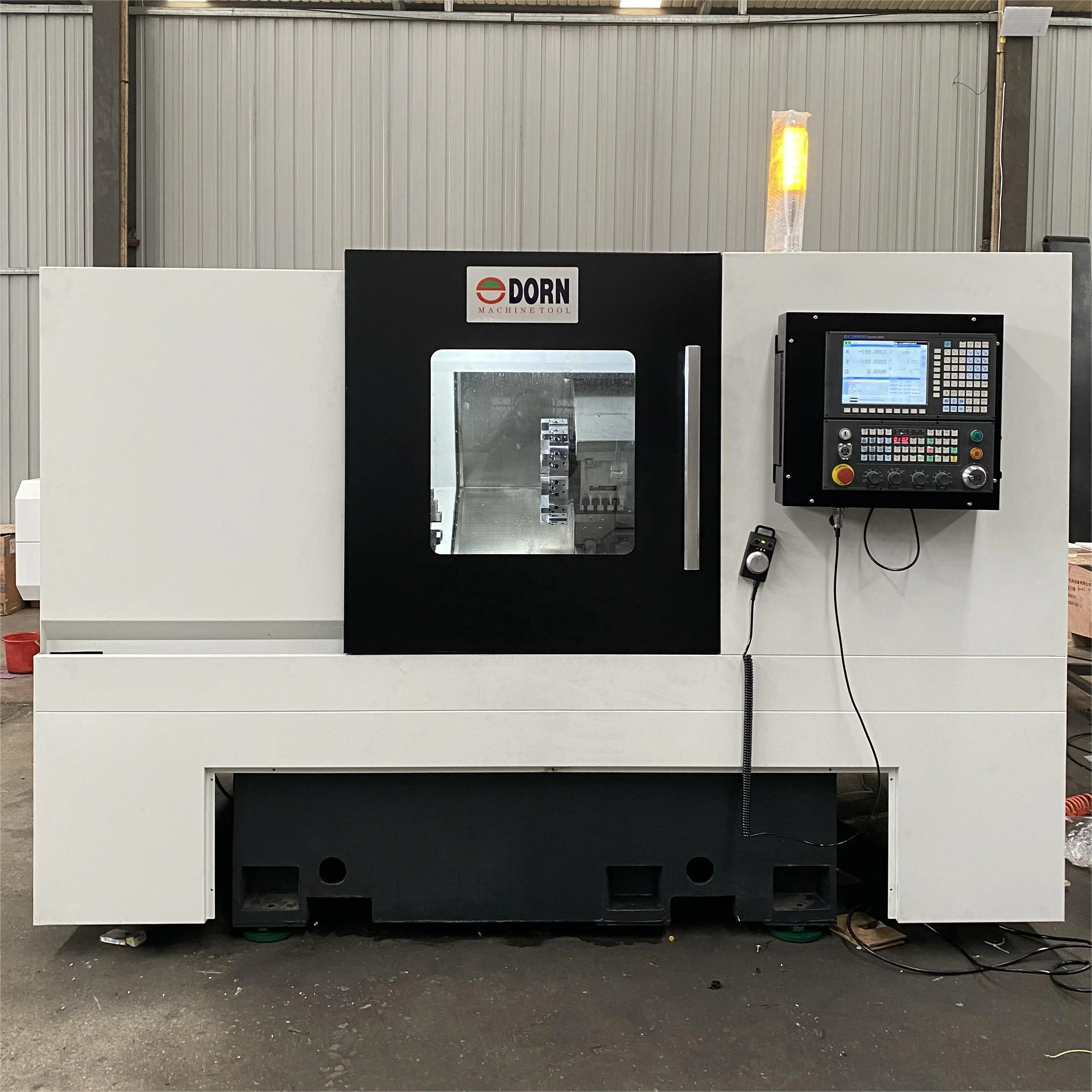 TCK50 Automatic GSK Control System Single Spindle CNC Turning Lathe Machine Heavy Duty Slant Bed Lathe Chinese Cheap Lathe Sale