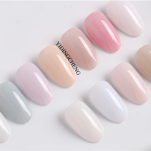 high quality china professional manufacturer uv led lamp oem oem custom logo milk tea with ice nude nail polish gel