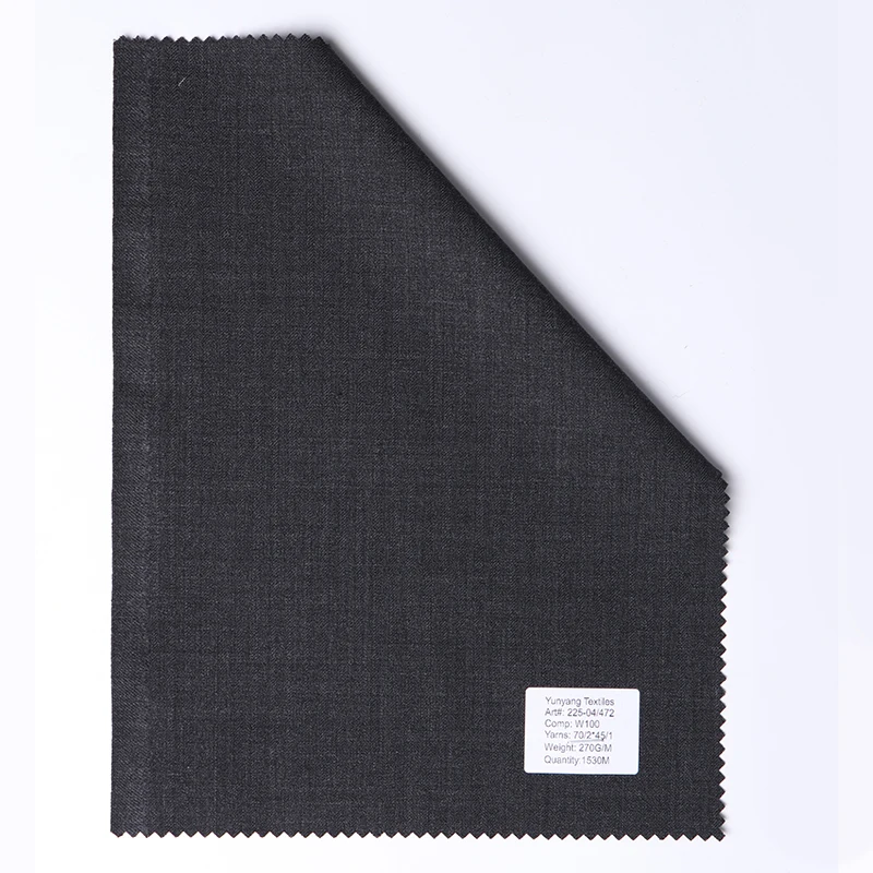 Merino Wool Fabric All Wool Tweed Fabric Herringbone Fabric