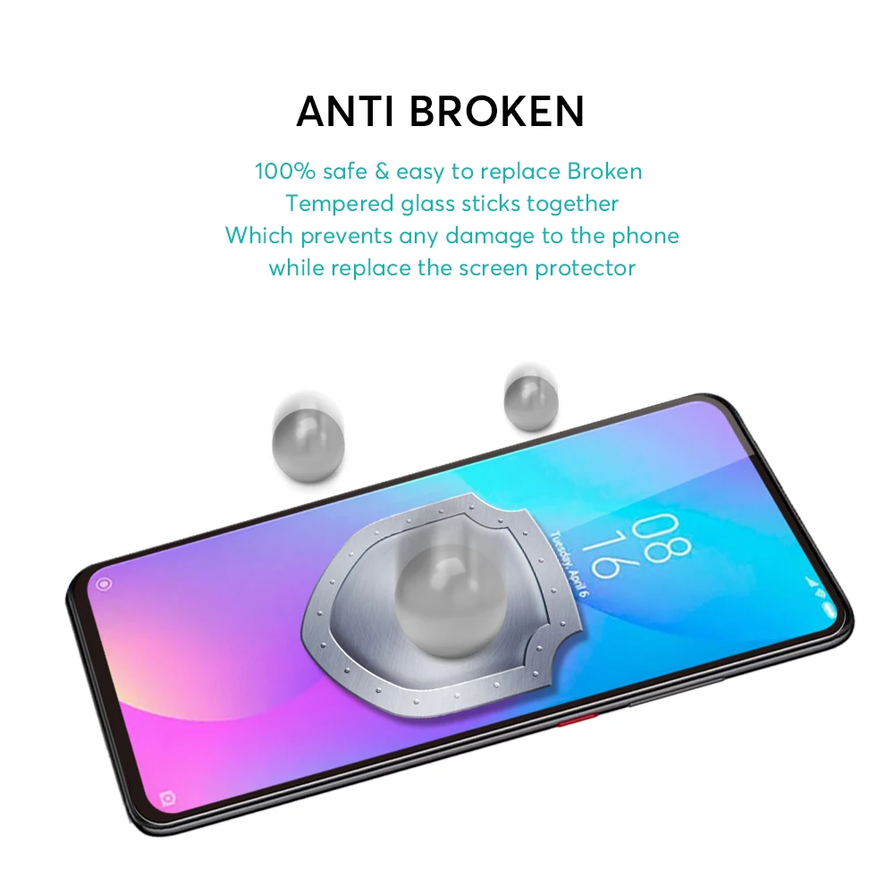 
3 Pack 2.5D Screen Protector Wholesale For Xiaomi Smartphone Glass For Xiaomi Note 9T Phone Filter Tempered Glass 