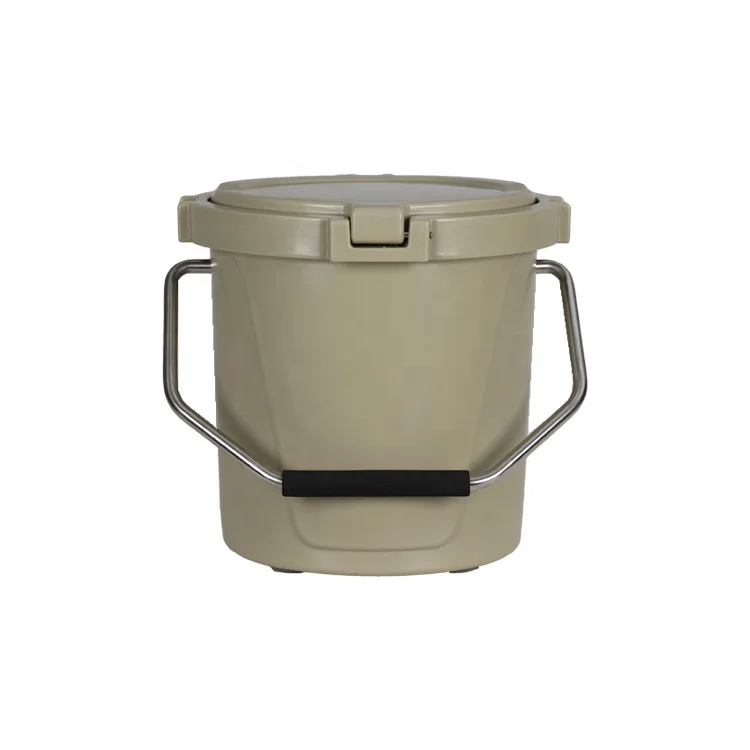 High quality 5 Gallon round standing ice chest hard plastic cooler water cooler bucket
