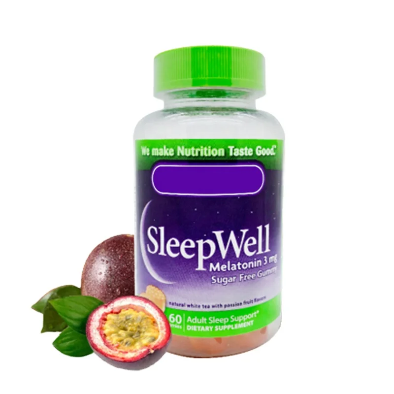 OEM/ODM 3g помощь для взрослых, мелотонин без сахара, детские жевательные резинки, конфеты, травы, детские жевательные резинки