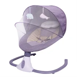 Hot Sale Electric Cradle Bed Baby Bed Newborn Sleeping Automatic Swing Crib Toys Indoor Baby Cradle Swing