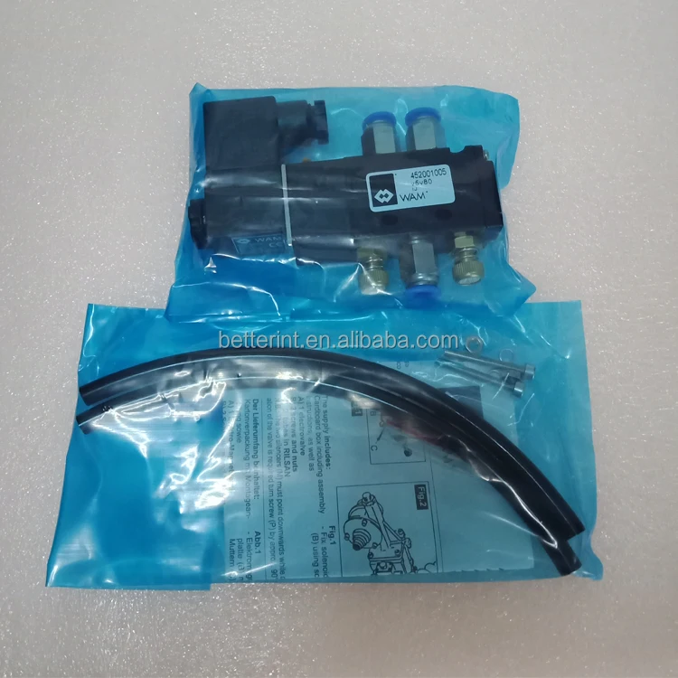 WAM V5V80 Solenoid Valve with BOB11050 110V AC coil for VFS butterfly valve
