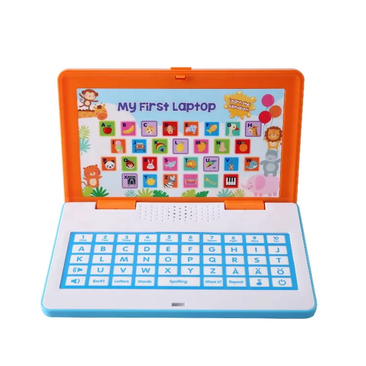Belinda Brand Educational Toy Alphabet Learning Machine Kids English Learning Laptop