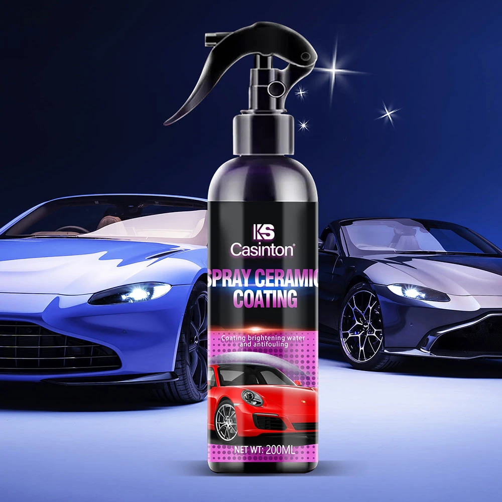 Car Ceramic Coating Spray Quick Detalier Improve brightness and hydrophobicity Protect lacquer surface 16oz