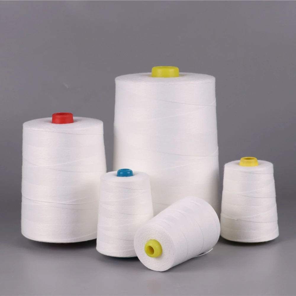 Polyester High Strength Industrial Bag Closer Thread 1kg 12s/4 Bag Stitching Thread