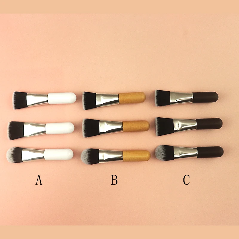 mini facial masking brush new professional mini short handle mask brushed facial skincare custom mini facial clay mask brush