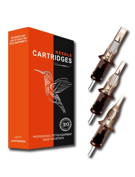 Hummingbird Cartridge Tattoo Needles Rm Disposable Sterilized Safety Tattoo Cartridge For Cartridge Machines Grip